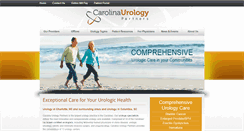 Desktop Screenshot of carolinaurology.com